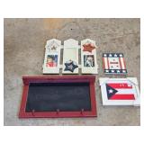 Red, White & Blue Decor