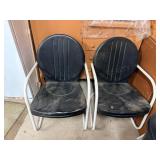 Retro Metal Outdoor Chairs