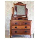 Antique Dresser with Mirror