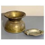 Brass Spittoon & Ashtray