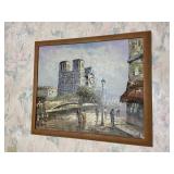 Paris Painting Framed Print