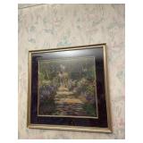 Flower Garden Framed Print