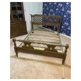 Bedframe & China Cabinet
