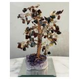 Handmade Golden-Colored Wire & Multicolored