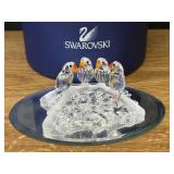 Swarovski Crystal Baby Lovebirds Figurine