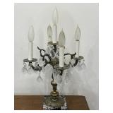 Vintage Candelabra with Marble Base