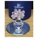 Swarovski Crystal A Dozen Pink Roses Figurine
