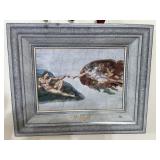Framed Goebel Artis Orbis "The Creation of Adam"
