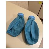 Blue Hot Water Bottles Heating Pads Set of 2