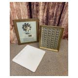 Old Pharmacy Pill Tile & Stamp Decor