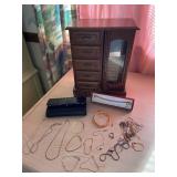 Jewelry Box & Jewelry