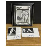 UK Frank Ramsey Autographed Card & Pictures