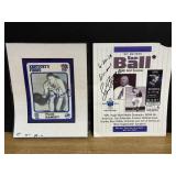 Autographed UK Memorabilia inclu. Sam Ball &