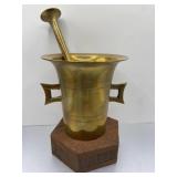 Brass Mortar & Pestle Made in India