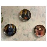 Set of 3 Gone With the Wind Collector Plates