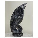 Contemporary Carved Marble Onyx  Sculpture