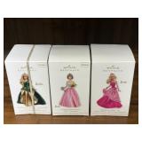 Hallmark Keepsake Barbie Ornaments in Box