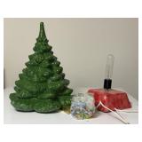 Lighted Ceramic Christmas Tree