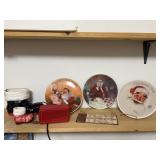 Decorative Christmas Plates & Holiday Decor