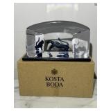 Kosta Boda "Panter" Glass Sculpture