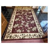 Floral Entry Rug