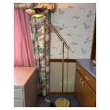 Mid Century Modern Brass Adjustable Floor Lamp