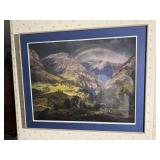 Framed Print of the Painting "View from S