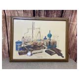 Pharmacy Tools Framed Print Numbered