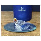 Swarovski Crystal Parrot Figurine