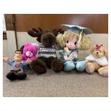 Precious Moments Doll & Teddy Bears