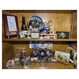 Contents of Shelves - Miniatures & Knick Knacks