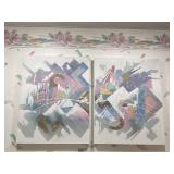 Abstract Wall Art Set