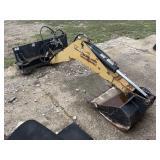 Baby Boomer Hydra Swing Backhoe Attachment