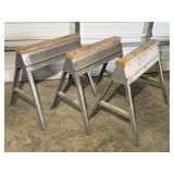 3 Saw Horses
