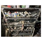 Industrial Rack Cage and Contents