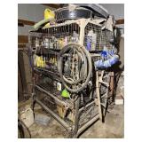 Industrial Rack Cage and Contents
