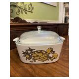 Corning Ware Large Casserole Dish & Lid