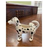 Black & White Dalmation Dog Creamer