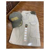 Border Patrol Hat & Tactical Pants New 38X30