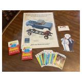 GMC Truck Ad K Mart Baseball Cards Camel Cigs