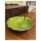 Mariposa Large Green Leaf Serving Platter