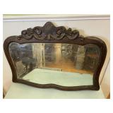 Nice Quality Antique Wall Mirror Wood Framed
