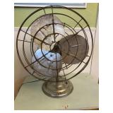 Large Vintage Metal Electric Fan