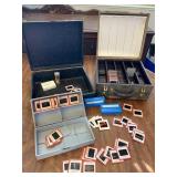 Vintage Photo Slides & Storage Boxes