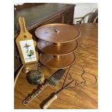 Group of 6 Vintage Metal Kitchen Accessories