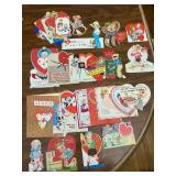 Large Group of Vintage Valentine