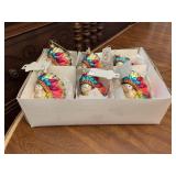 Glass Native American Little Indian Ornaments