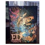 Ed Hardy Light Up Fish Lady Lamp