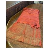 Red Flapper Style Vintage Dress SZ Small
