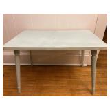 Light Blue Wooden Childs Table